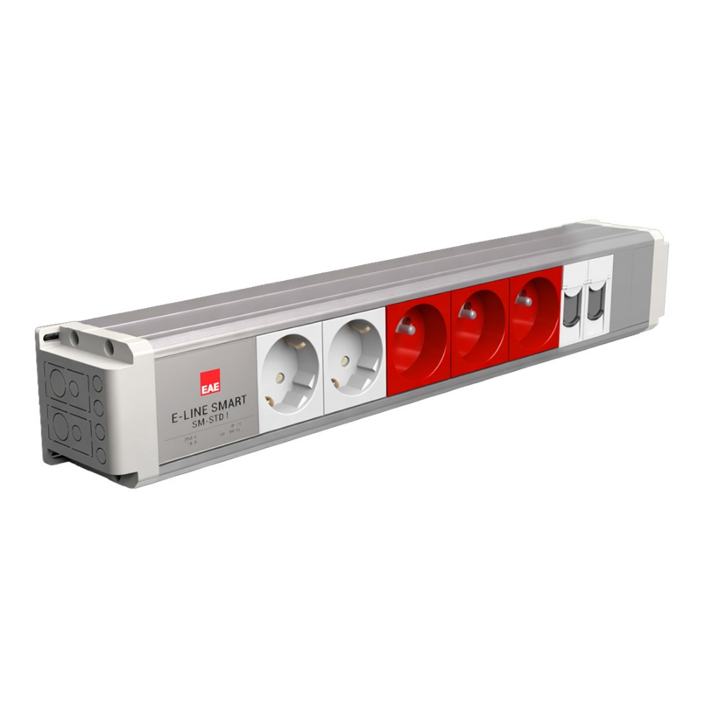 EAE priz bloğu 3404720 SM-STD masaüstü 2 şebeke 3 UPS 2 data