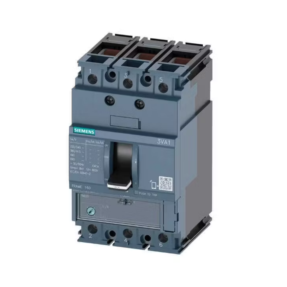 Siemens kompakt şalter 3VA1112-4EE36-0AA0 3P 125A 36kA