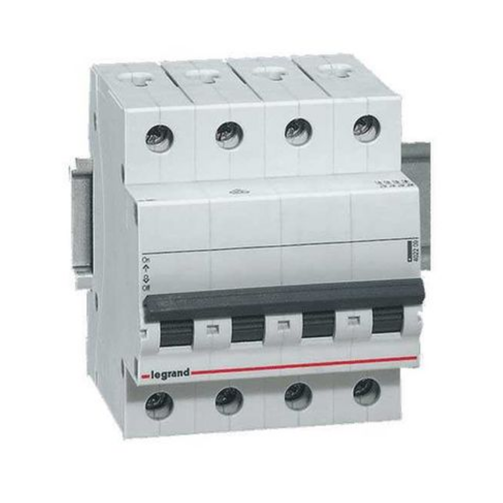 Legrand - 403710 4x63 Amper 6kA C Tipi Xg3 Otomatik Sigorta