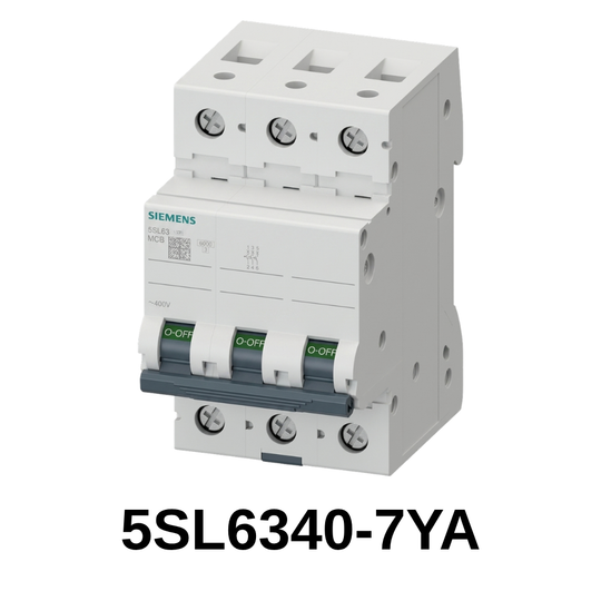 Siemens otomatik sigorta 5SL6340-7YA 3P 40A C tipi 6kA
